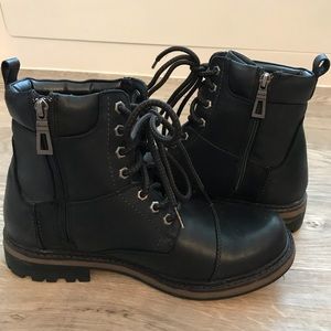 Men’s black boots